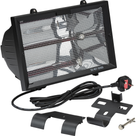 IP24 1300W Outdoor Infrared Heater with Mesh Grill