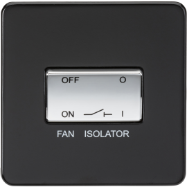 Screwless 10AX 3 Pole Fan Isolator Switch - Matt B