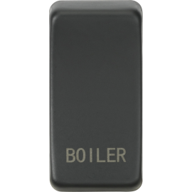 Switch cover "marked BOILER" - anthracite