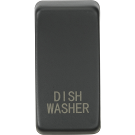 Switch cover "marked DISHWASHER" - anthracite