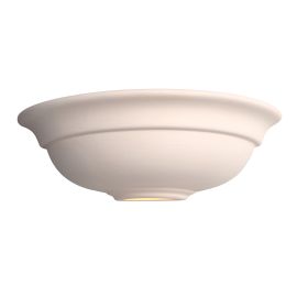 Endon UG-WB-G Hillside Wall Light, Unglazed ceramic