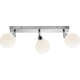 230V IP44 G9 Triple Bar Spotlight with Round Frost